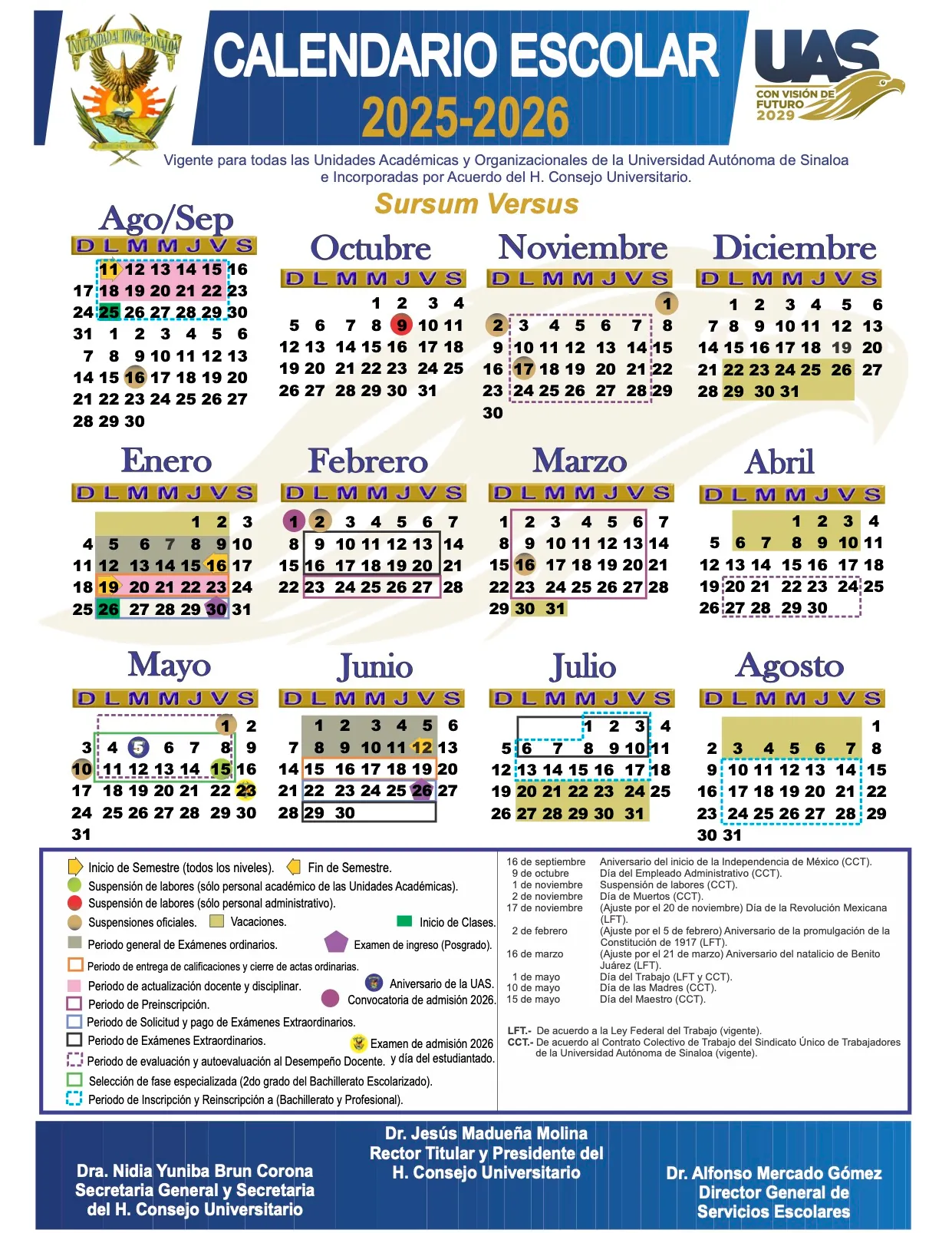 Calendario Escolar
